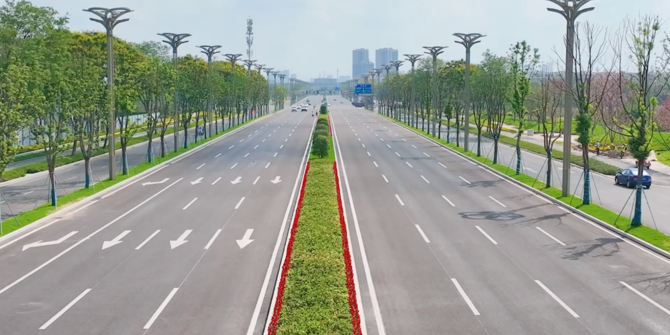 太炫酷啦！德陽首條“智慧道路”試通車！位置在……